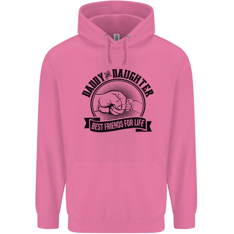 Daddy & Daughter Best Friends Father's Day Childrens Kids Hoodie Azalea