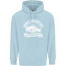 Daddy & Daughter Best Friends Father's Day Childrens Kids Hoodie Light Blue