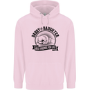 Daddy & Daughter Best Friends Father's Day Childrens Kids Hoodie Light Pink