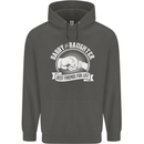 Daddy & Daughter Best Friends Father's Day Childrens Kids Hoodie Storm Grey