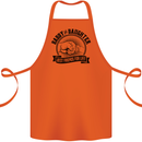 Daddy & Daughter Best Friends Father's Day Cotton Apron 100% Organic Orange