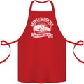 Daddy & Daughter Best Friends Father's Day Cotton Apron 100% Organic Red