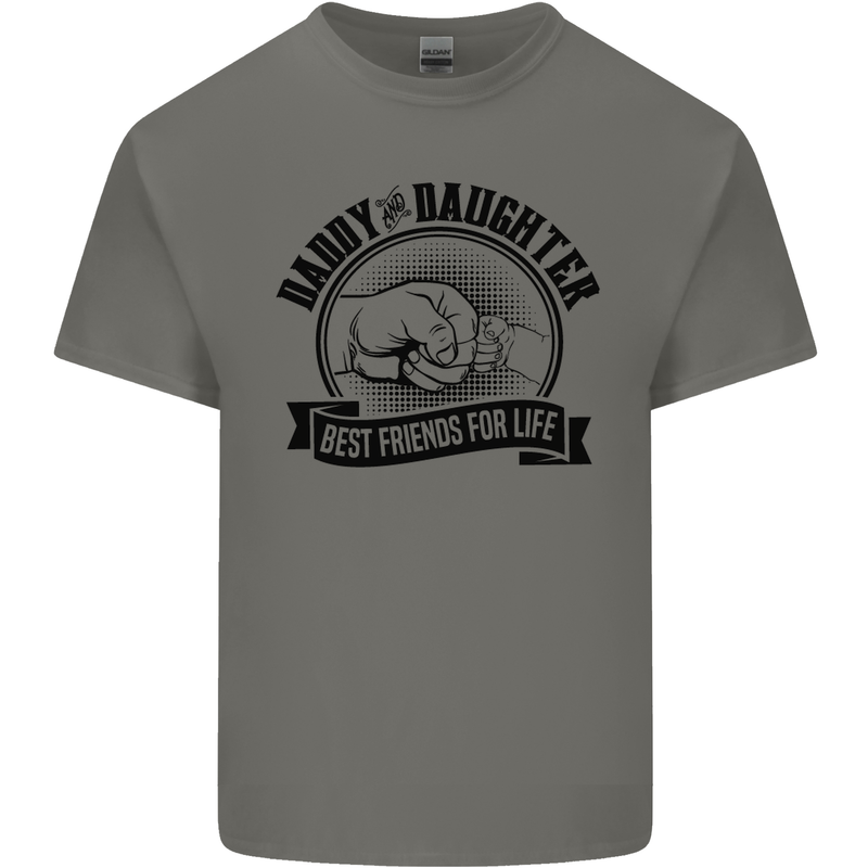 Daddy & Daughter Best Friends Father's Day Kids T-Shirt Childrens Charcoal