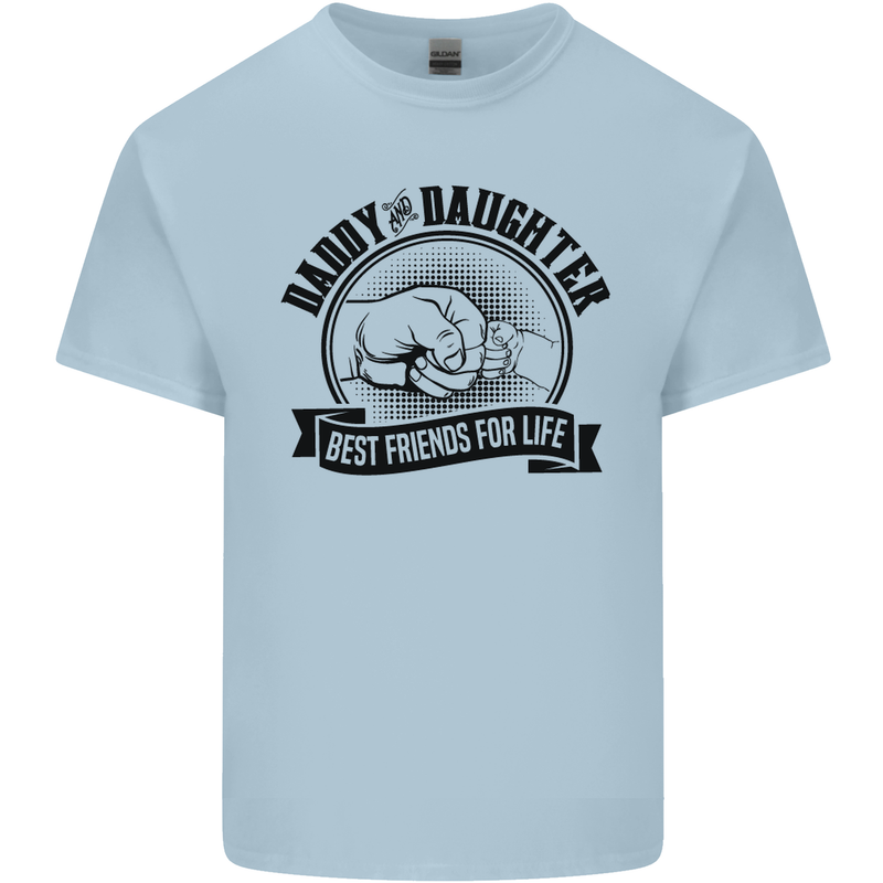 Daddy & Daughter Best Friends Father's Day Kids T-Shirt Childrens Light Blue