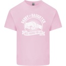 Daddy & Daughter Best Friends Father's Day Kids T-Shirt Childrens Light Pink