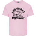 Daddy & Daughter Best Friends Father's Day Kids T-Shirt Childrens Light Pink