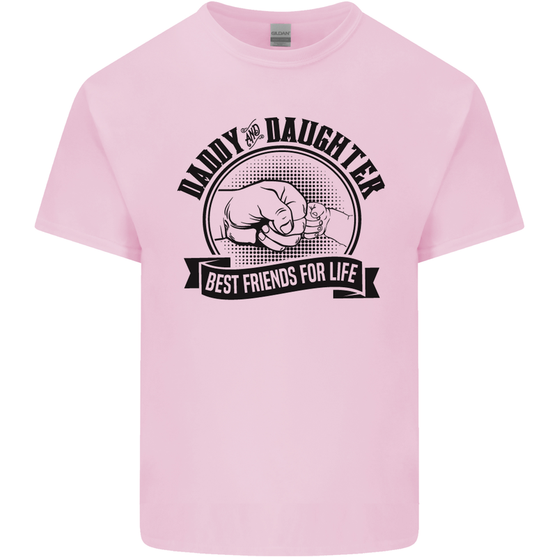 Daddy & Daughter Best Friends Father's Day Kids T-Shirt Childrens Light Pink