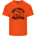 Daddy & Daughter Best Friends Father's Day Kids T-Shirt Childrens Orange