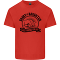 Daddy & Daughter Best Friends Father's Day Kids T-Shirt Childrens Red
