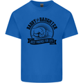 Daddy & Daughter Best Friends Father's Day Kids T-Shirt Childrens Royal Blue
