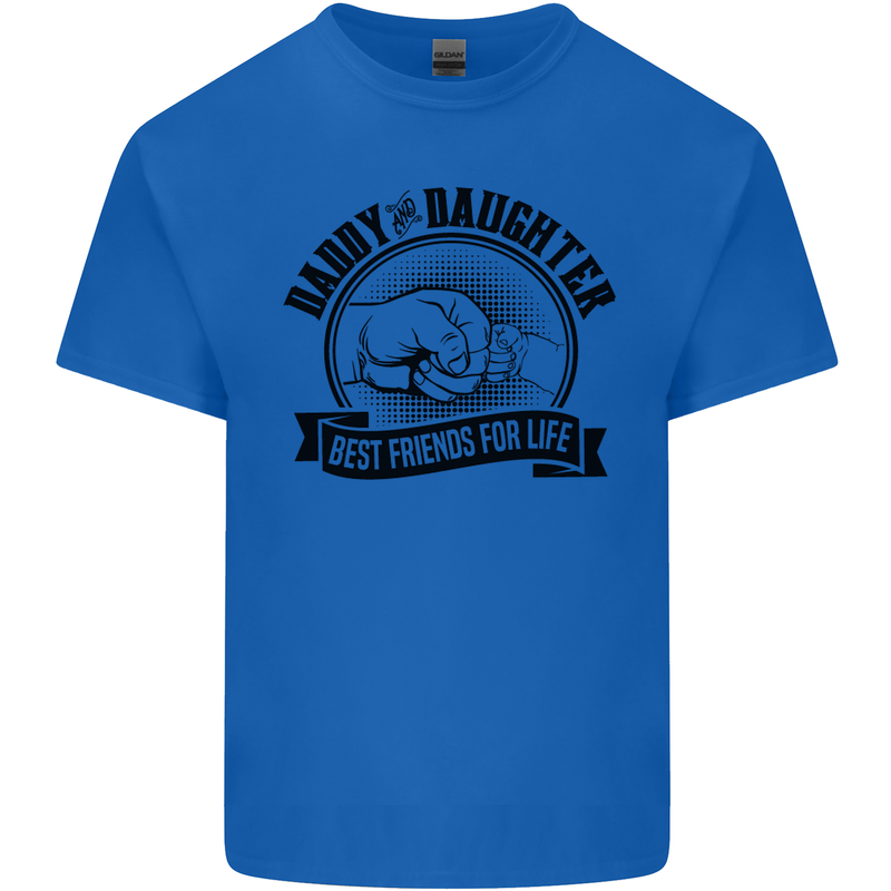 Daddy & Daughter Best Friends Father's Day Kids T-Shirt Childrens Royal Blue