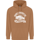 Daddy & Daughter Best Friends Father's Day Mens 80% Cotton Hoodie Caramel Latte