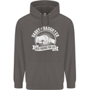 Daddy & Daughter Best Friends Father's Day Mens 80% Cotton Hoodie Charcoal