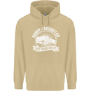 Daddy & Daughter Best Friends Father's Day Mens 80% Cotton Hoodie Sand