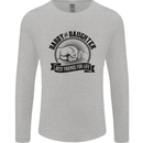 Daddy & Daughter Best Friends Father's Day Mens Long Sleeve T-Shirt Sports Grey