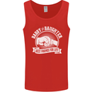 Daddy & Daughter Best Friends Father's Day Mens Vest Tank Top Red