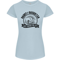 Daddy & Daughter Best Friends Father's Day Womens Petite Cut T-Shirt Light Blue