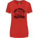 Daddy & Daughter Best Friends Father's Day Womens Wider Cut T-Shirt Red