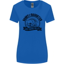 Daddy & Daughter Best Friends Father's Day Womens Wider Cut T-Shirt Royal Blue