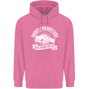 Daddy & Daughters Best Friends Father's Day Childrens Kids Hoodie Azalea