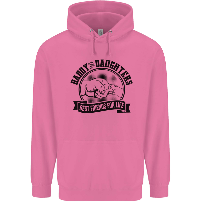 Daddy & Daughters Best Friends Father's Day Childrens Kids Hoodie Azalea