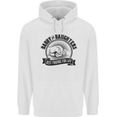 Daddy & Daughters Best Friends Father's Day Childrens Kids Hoodie White