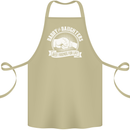 Daddy & Daughters Best Friends Father's Day Cotton Apron 100% Organic Khaki