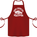 Daddy & Daughters Best Friends Father's Day Cotton Apron 100% Organic Maroon