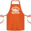 Daddy & Daughters Best Friends Father's Day Cotton Apron 100% Organic Orange