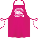 Daddy & Daughters Best Friends Father's Day Cotton Apron 100% Organic Pink