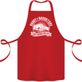 Daddy & Daughters Best Friends Father's Day Cotton Apron 100% Organic Red
