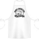 Daddy & Daughters Best Friends Father's Day Cotton Apron 100% Organic White