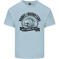 Daddy & Daughters Best Friends Father's Day Kids T-Shirt Childrens Light Blue