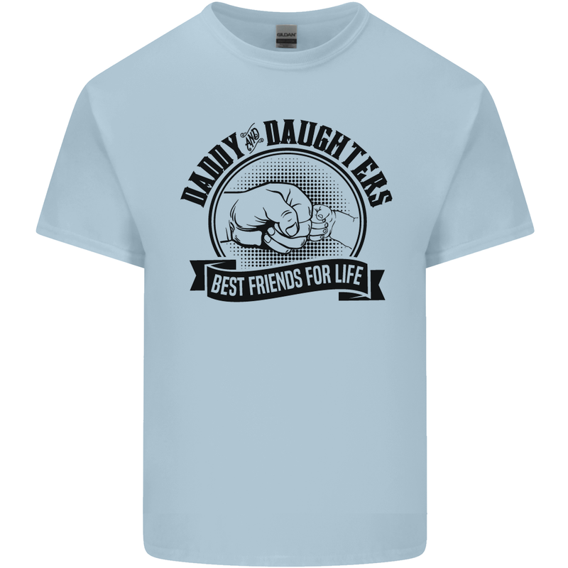 Daddy & Daughters Best Friends Father's Day Kids T-Shirt Childrens Light Blue