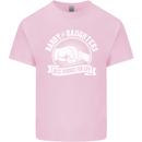 Daddy & Daughters Best Friends Father's Day Kids T-Shirt Childrens Light Pink