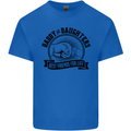 Daddy & Daughters Best Friends Father's Day Kids T-Shirt Childrens Royal Blue