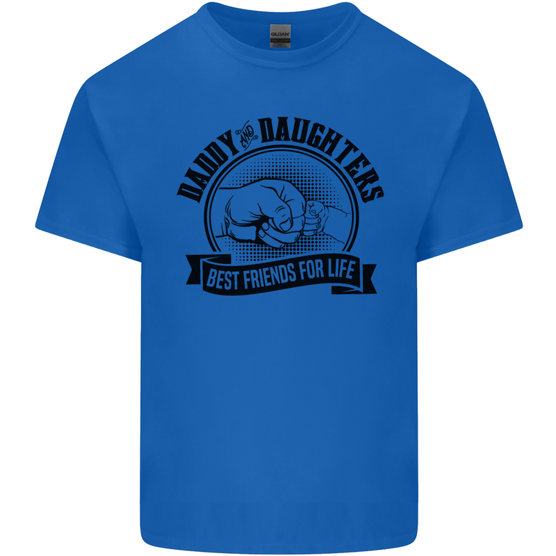 Daddy & Daughters Best Friends Father's Day Kids T-Shirt Childrens Royal Blue