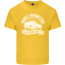 Daddy & Daughters Best Friends Father's Day Kids T-Shirt Childrens Yellow
