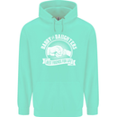 Daddy & Daughters Best Friends Father's Day Mens 80% Cotton Hoodie Peppermint