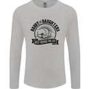 Daddy & Daughters Best Friends Father's Day Mens Long Sleeve T-Shirt Sports Grey