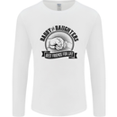 Daddy & Daughters Best Friends Father's Day Mens Long Sleeve T-Shirt White