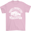 Daddy & Daughters Best Friends Father's Day Mens T-Shirt Cotton Gildan Light Pink