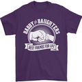 Daddy & Daughters Best Friends Father's Day Mens T-Shirt Cotton Gildan Purple