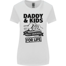 Daddy & Kids Best Friends Father's Day Womens Wider Cut T-Shirt White