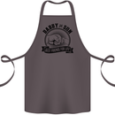 Daddy & Son Best FriendsFather's Day Cotton Apron 100% Organic Dark Grey