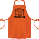 Daddy & Son Best FriendsFather's Day Cotton Apron 100% Organic Orange