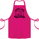 Daddy & Son Best FriendsFather's Day Cotton Apron 100% Organic Pink