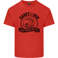 Daddy & Son Best FriendsFather's Day Kids T-Shirt Childrens Red