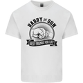 Daddy & Son Best FriendsFather's Day Kids T-Shirt Childrens White