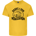 Daddy & Son Best FriendsFather's Day Kids T-Shirt Childrens Yellow
